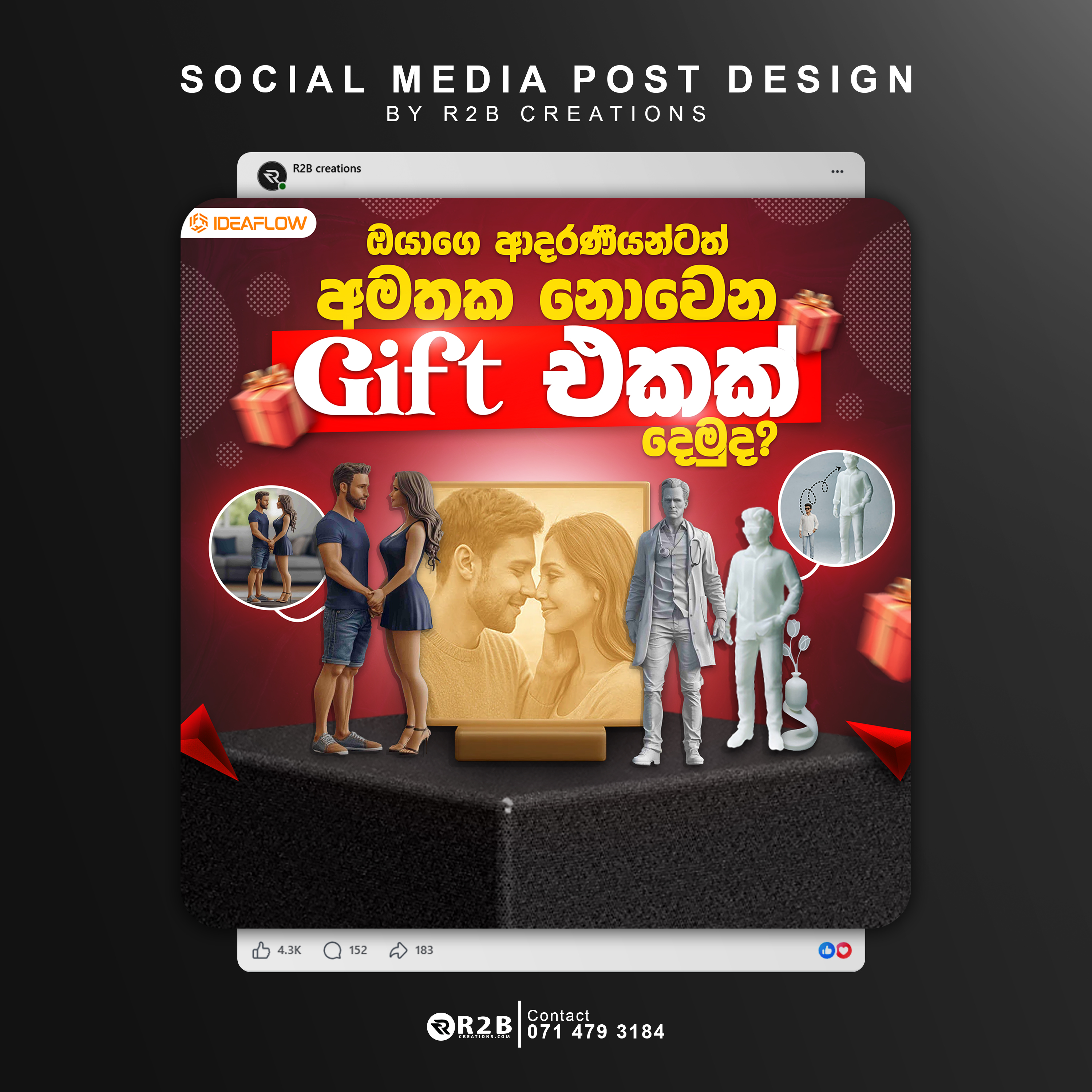 Social media post